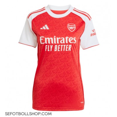 Billiga Arsenal Cristhian Mosquera #3 Hemma fotbollskläder Dam 2025-26 Kortärmad Billiga Arsenal Cristhian Mosquera #3 Hemma fotbollskläder Dam 2025-26 Kortärmad